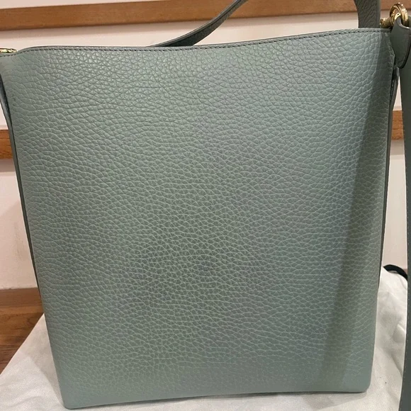 Cuyana Green Leather Satchel - Picture 2 of 11